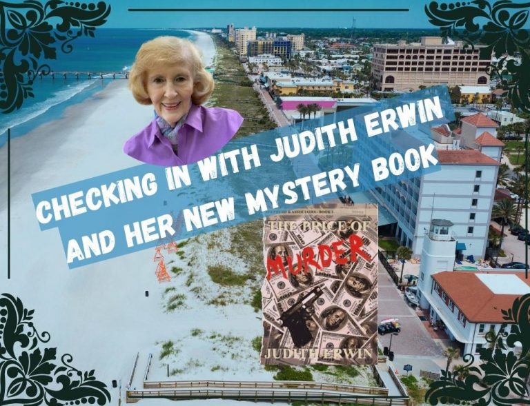 Checking in With Judith Erwin and Her New Mystery Book