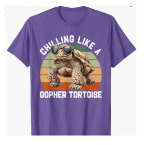 Chilling Like a Gohper Turtle 